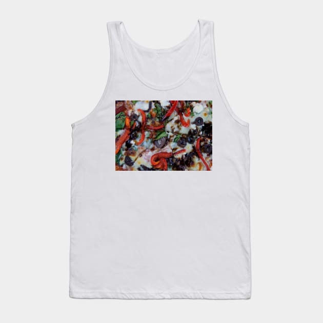 Pizza - by South Australian artist Avril Thomas at Magpie Springs Tank Top by MagpieSprings